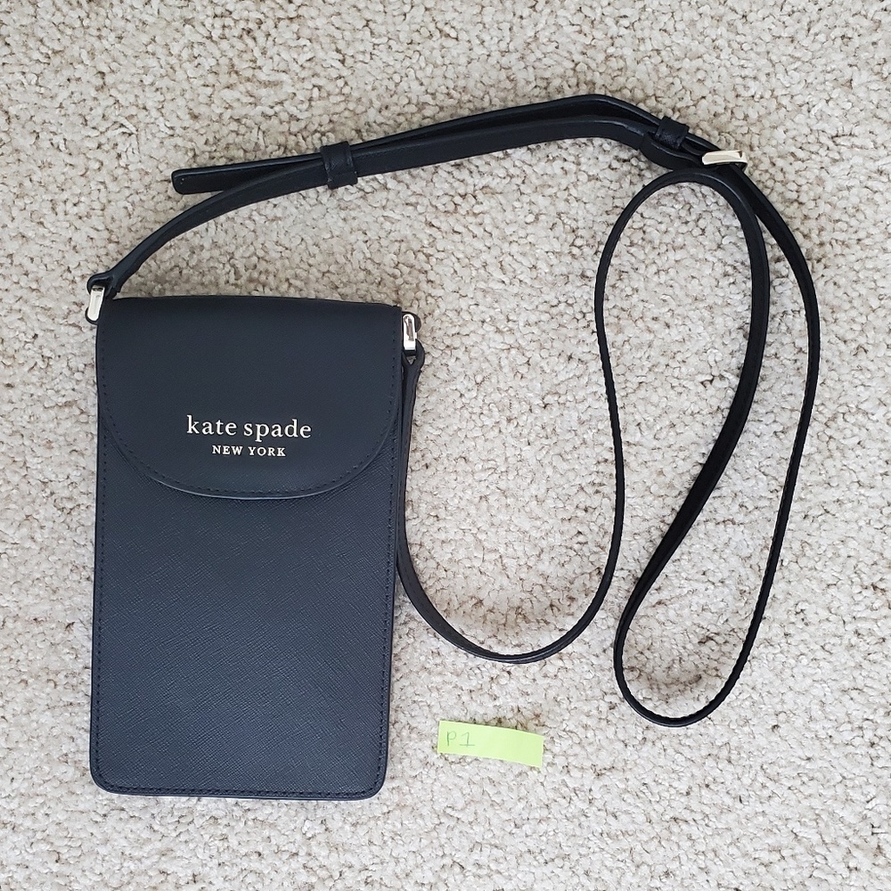 Kate Spade Cross Body Phone Wallet Black
